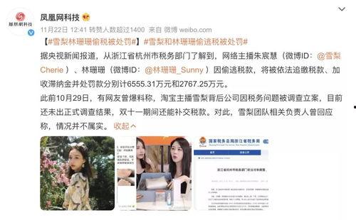 明星网红逃税新闻,明星网红逃税事件引发行业税务整顿风暴